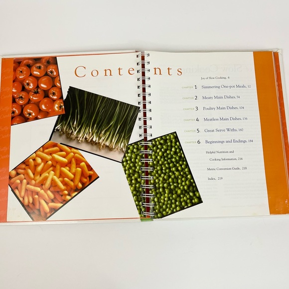 Betty Crocker 1999 Slow Cooker Recipe Book Hardback Spiral Cookbook - Picture 11 of 16